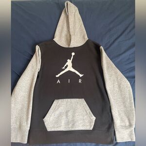 Kids Black and Grey Jordan Hoodie